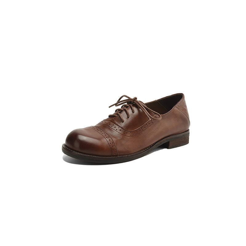 dwarves183-1 Oxfords &amp; Tie 5 Coffee