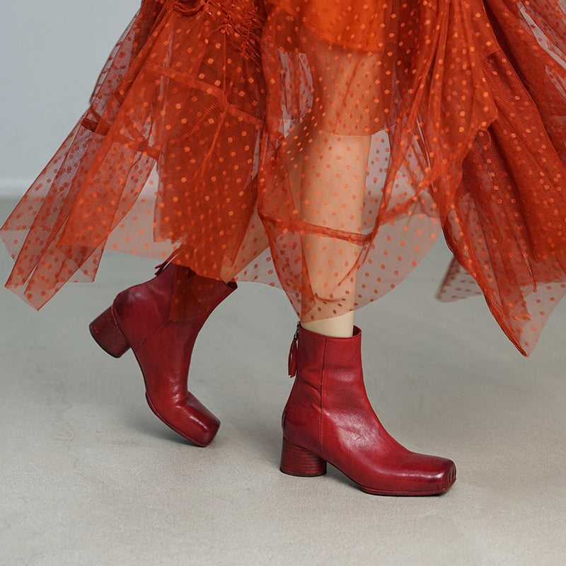 dwarves1831-3 Boots 5 Red