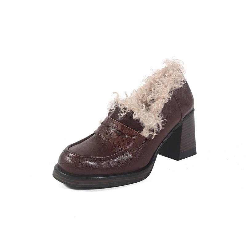 dwarves1839-2 Loafers 5 Dark Brown
