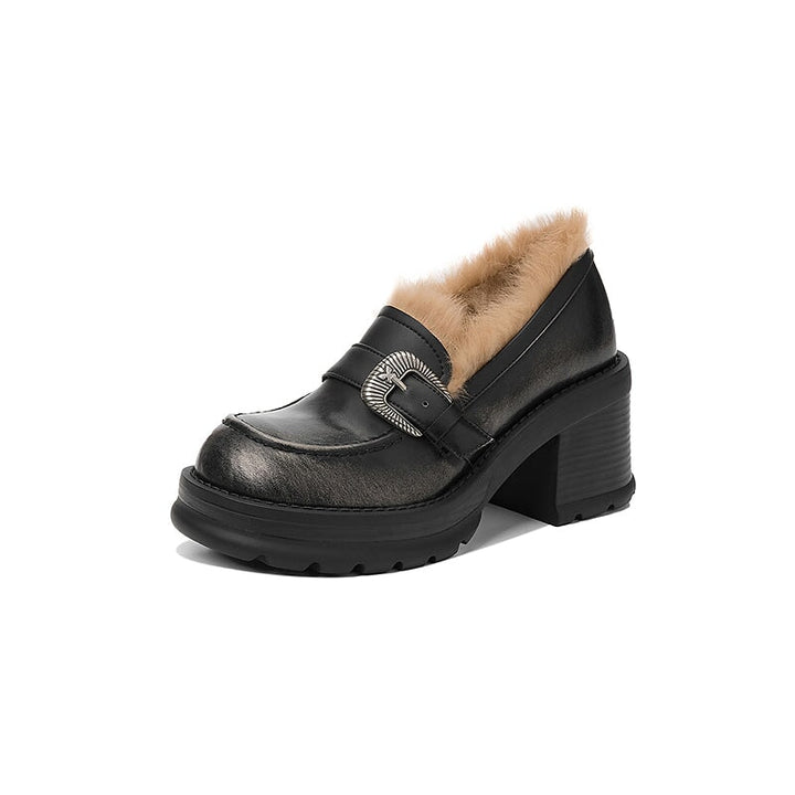 dwarves1844-2 Loafers 5 Distressed Silver