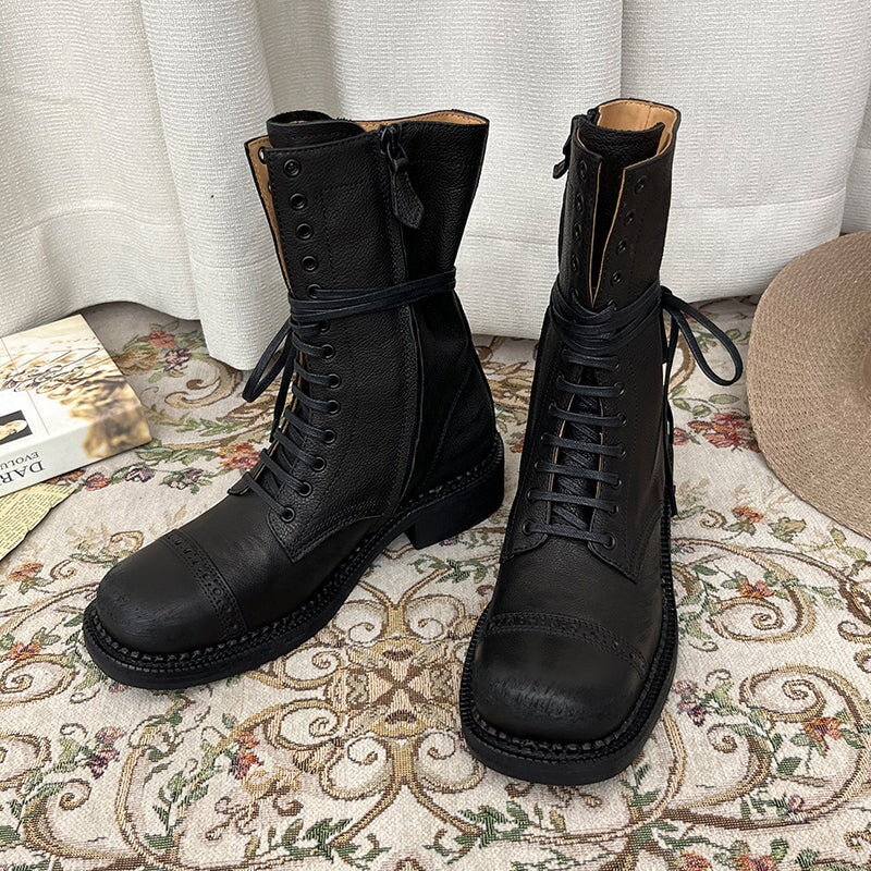 dwarves1866-3 Boots 5.5 Black