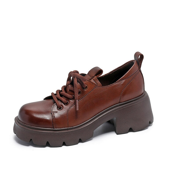 dwarves1868-1 Oxfords &amp; Tie 5.5 Brown