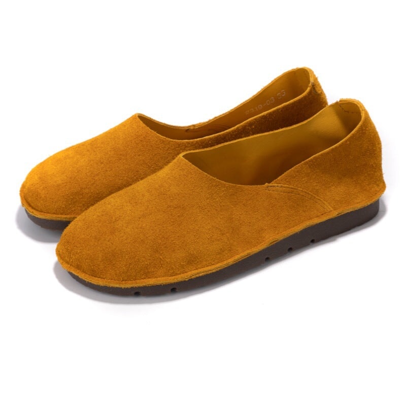 dwarves193-1 Loafers 5.5 Yellow Brown
