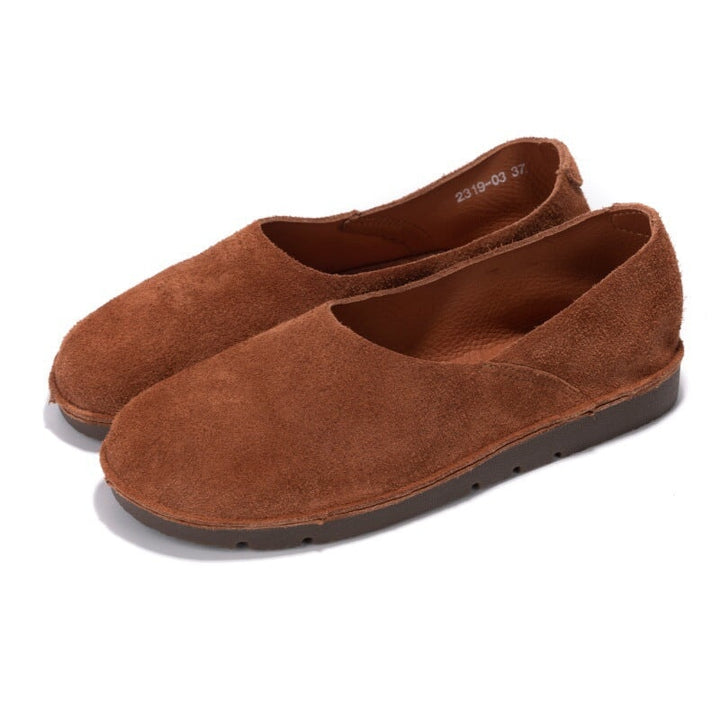dwarves193-4 Loafers 5.5 Coffee