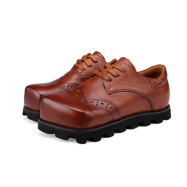 dwarves1932-2 Oxfords &amp; Tie 5.5 Brown