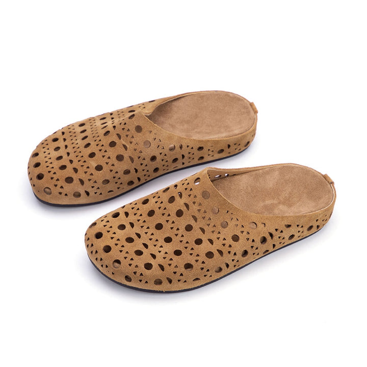 dwarves1933-1 Slippers 5.5 Yellow Brown