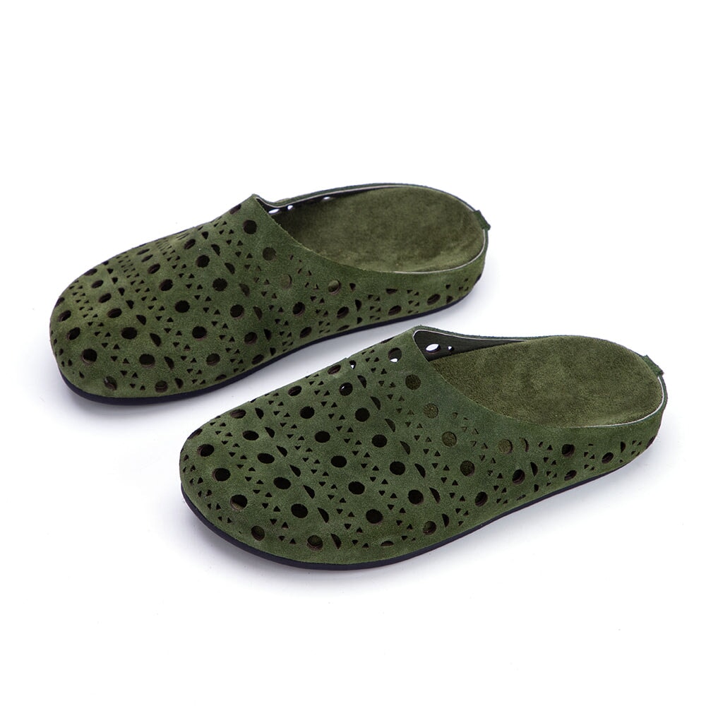 dwarves1933-2 Slippers 5.5 Green