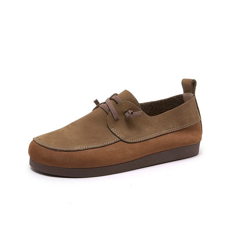 dwarves1934-2 Oxfords &amp; Tie 5.5 Caramel