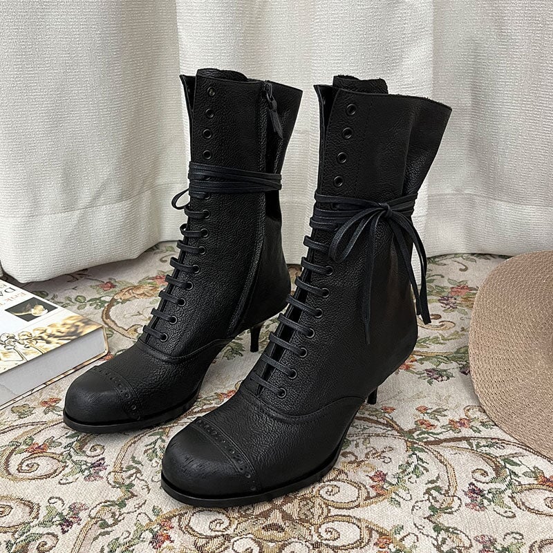 dwarves1944-6 Boots 5.5 Black