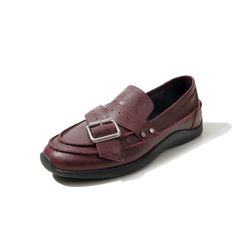 dwarves196-1 Loafers 5 Red