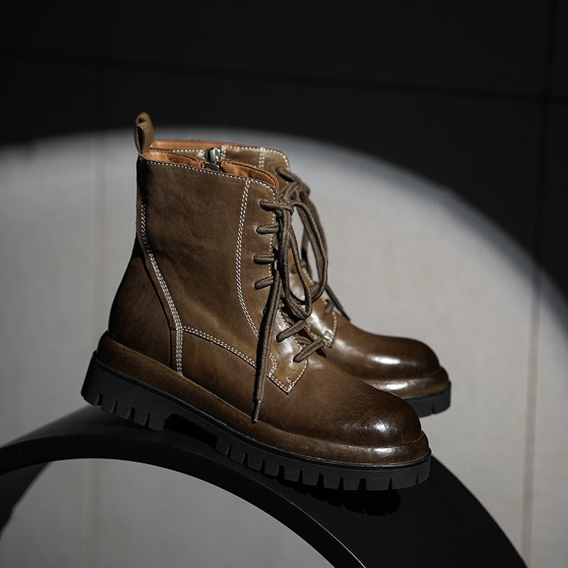 dwarves2043-1 Boots 5 Khaki