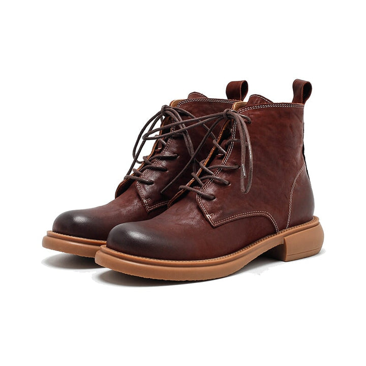 dwarves2090-2 Boots 5.5 Red Brown