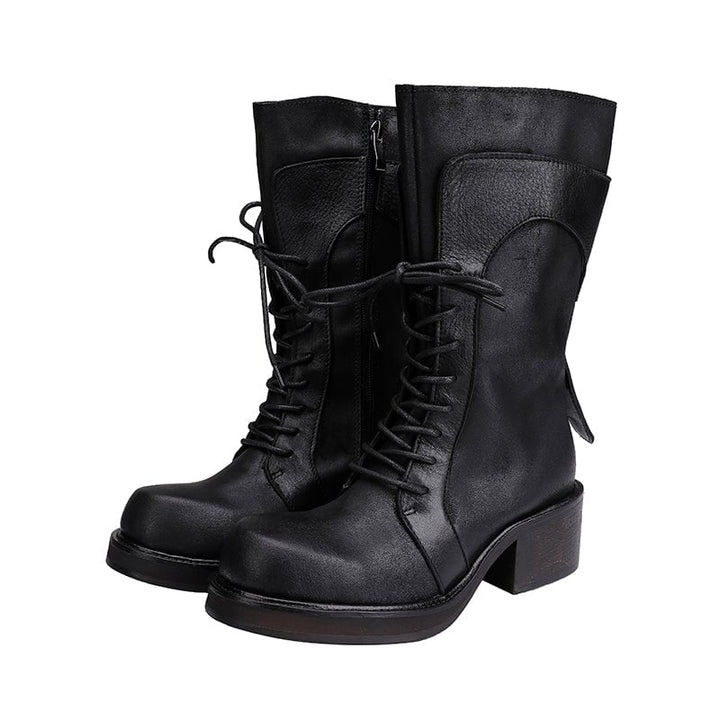 dwarves2099-6 Boots 5.5 Black