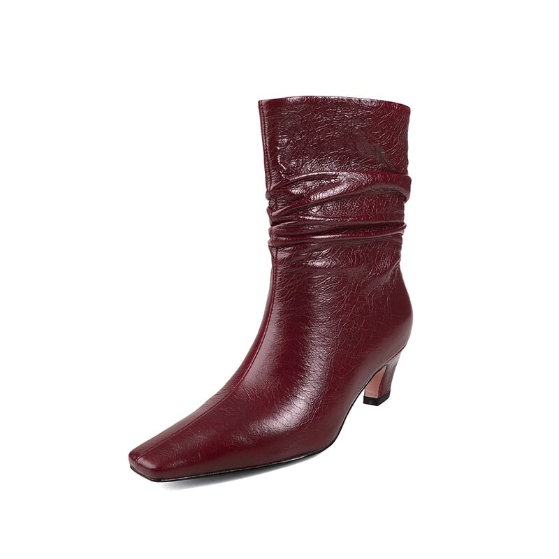 dwarves2109-26 Boots 5 Wine Red