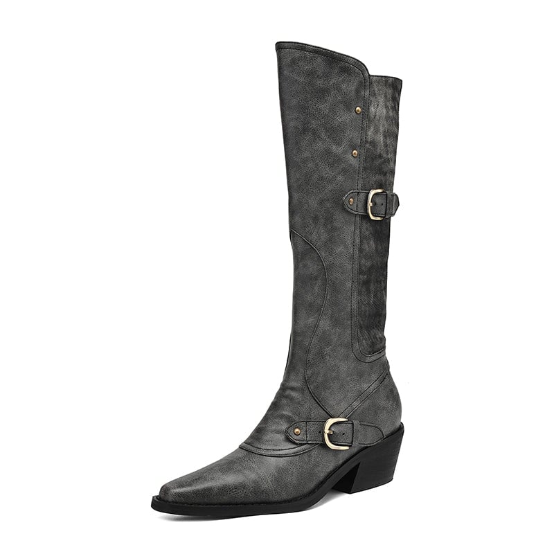dwarves2114-1 Boots 5 Grey