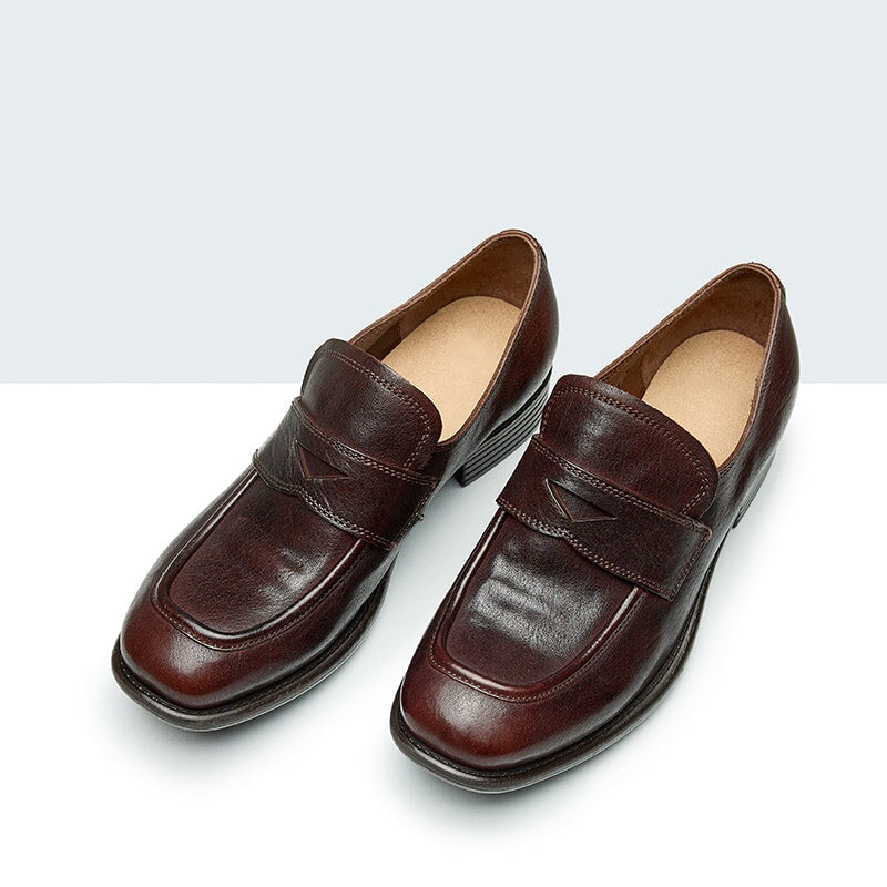 dwarves2131-2 Loafers 5.5 Coffee