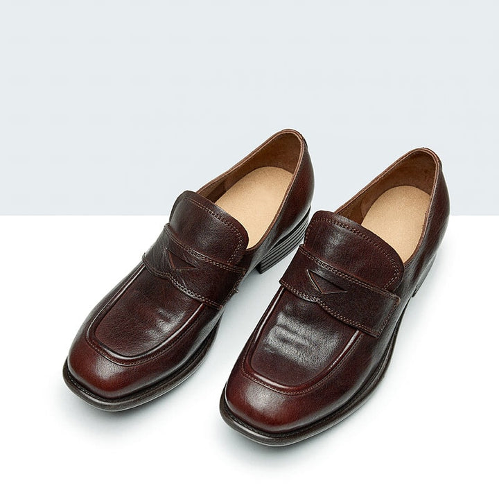 dwarves2131-2 Loafers 5.5 Coffee