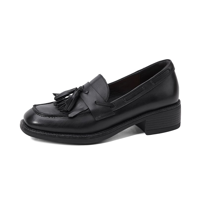dwarves2132-1 Loafers 5 Black