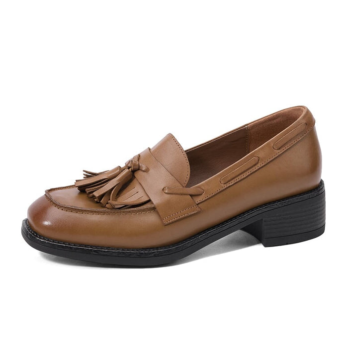 dwarves2132-3 Loafers 5 Khaki