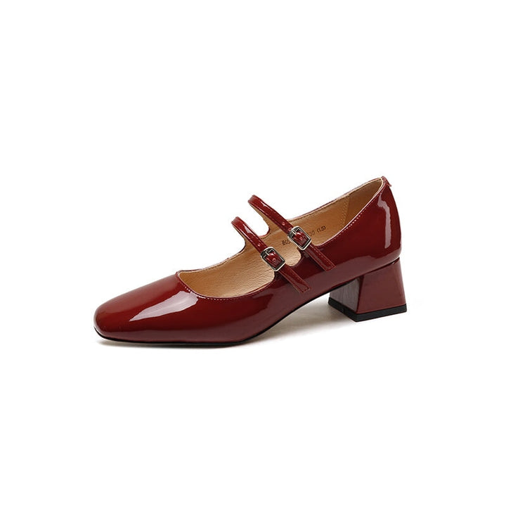 dwarves2139-1 Mary Jane 5 Wine Red