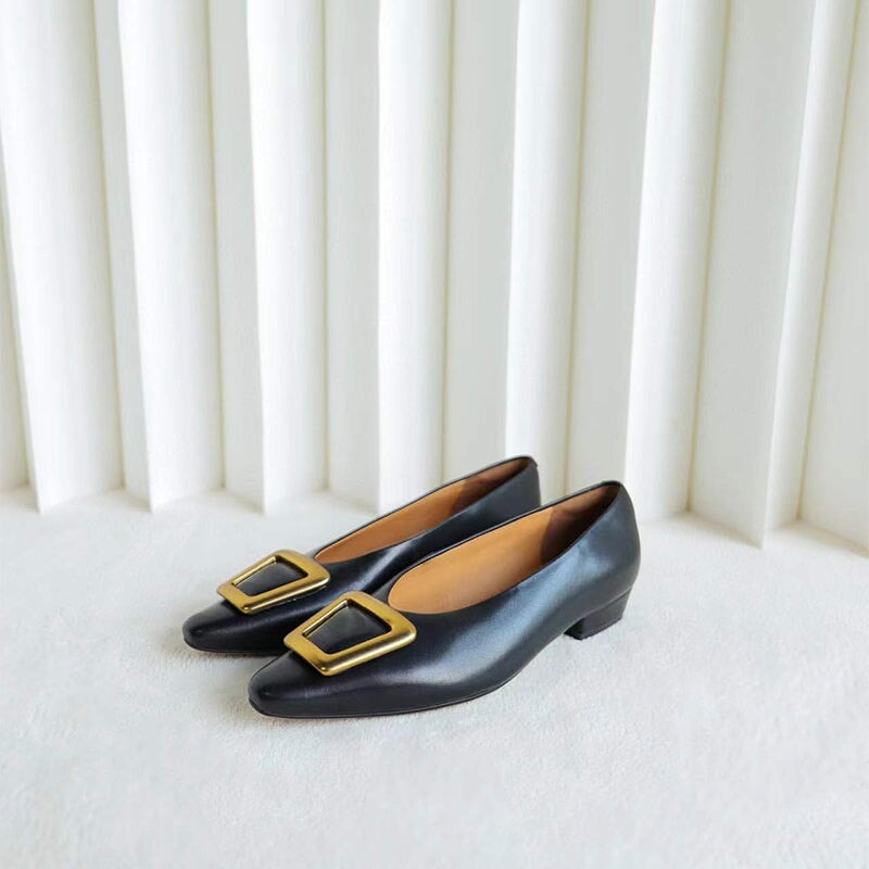 dwarves2146-4 Flats 5.5 Black