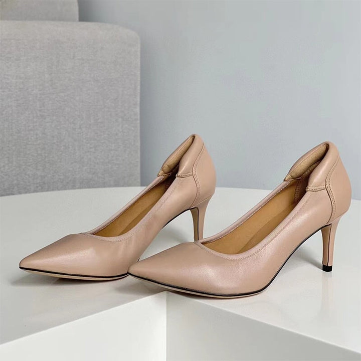 dwarves2154-1 pumps Apricot 5.5