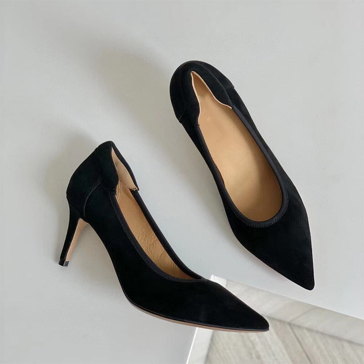 dwarves2154-19 pumps Matte Black 5.5