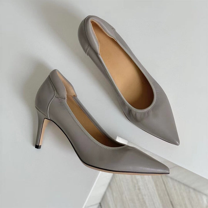 dwarves2154-7 pumps Gray 5.5