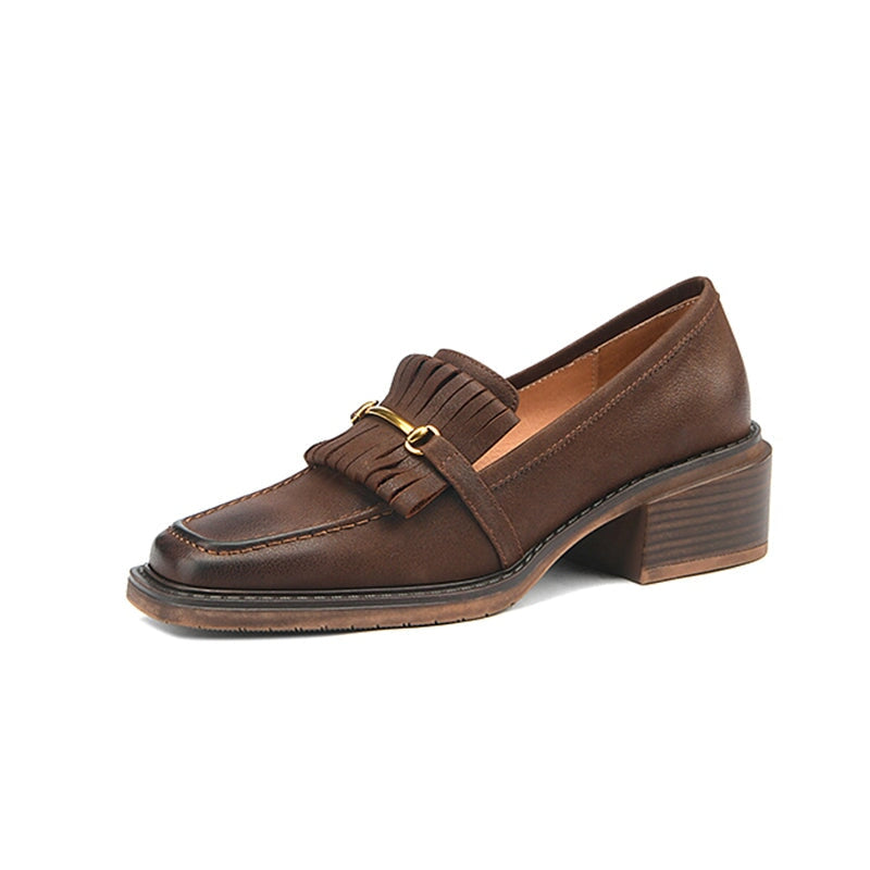 dwarves2177-1 Loafers 5 Coffee