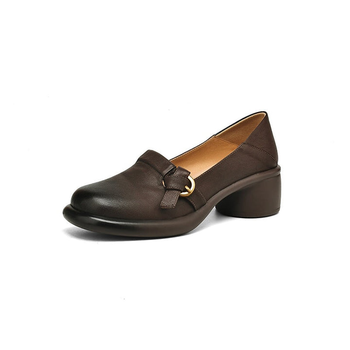 dwarves2179-18 Loafers 4.5 Coffee