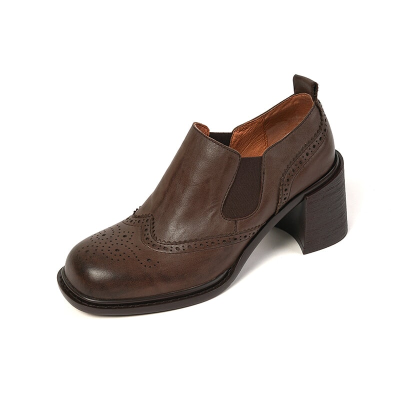 dwarves2180-1 Pumps 5 Brown