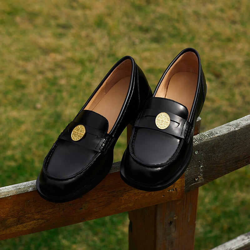 dwarves2188-1 loafers 5 Black