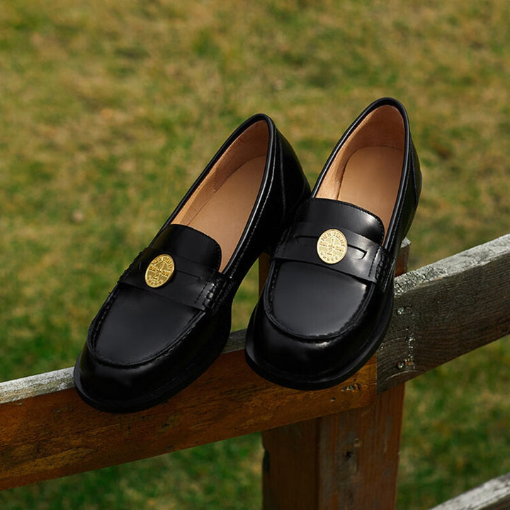 dwarves2188-1 loafers 5 Black