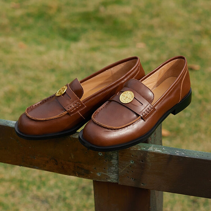 dwarves2188-2 loafers 5 Brown