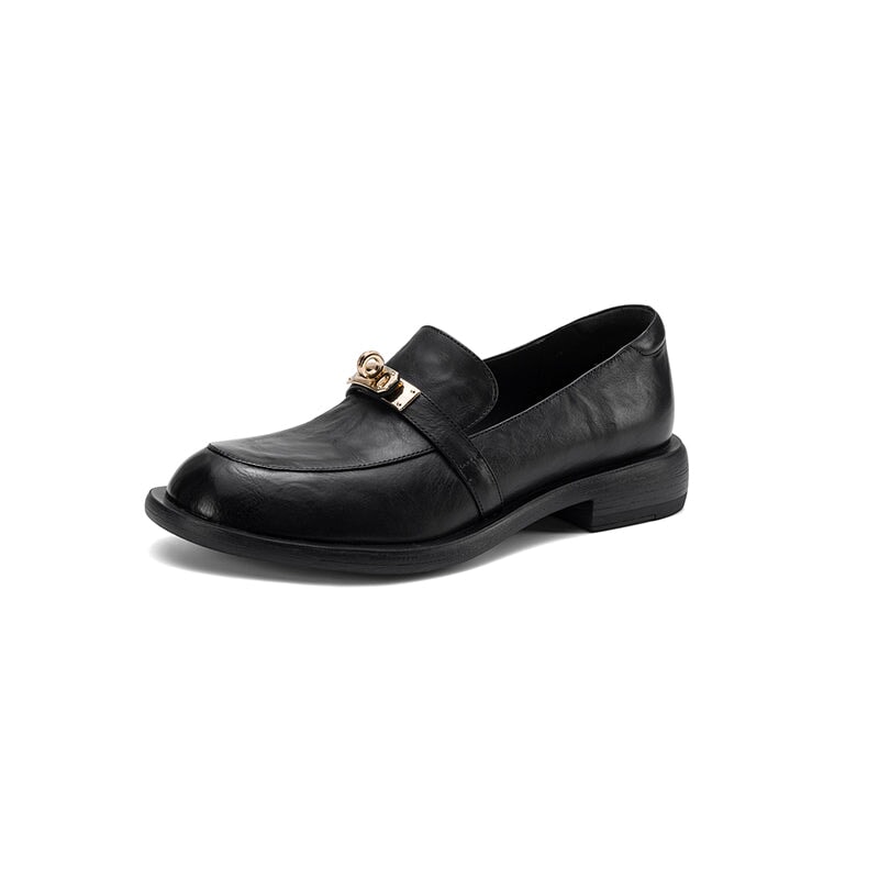 dwarves2197-1 Loafers 5 Black