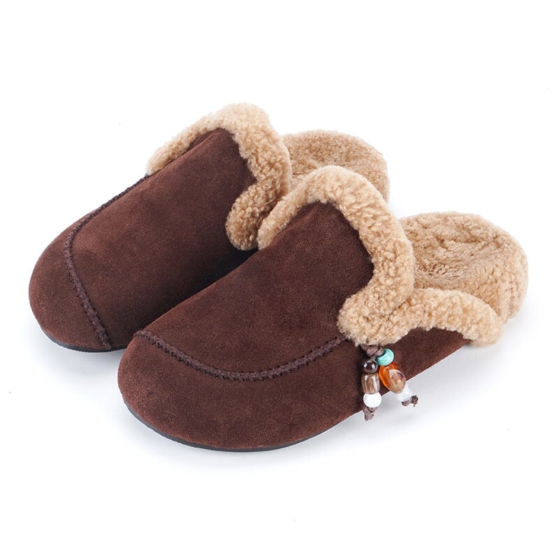 dwarves2214-2 Slippers 5 Brown