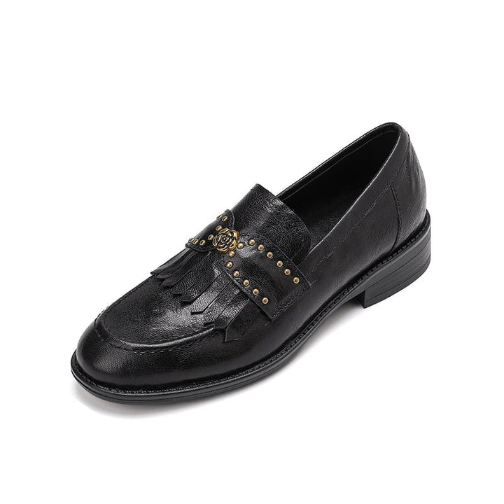 dwarves2215-1 Loafers 5 Black