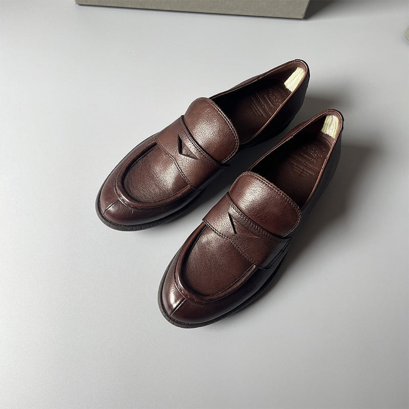 dwarves2234-4 loafers 5.5 Coffee