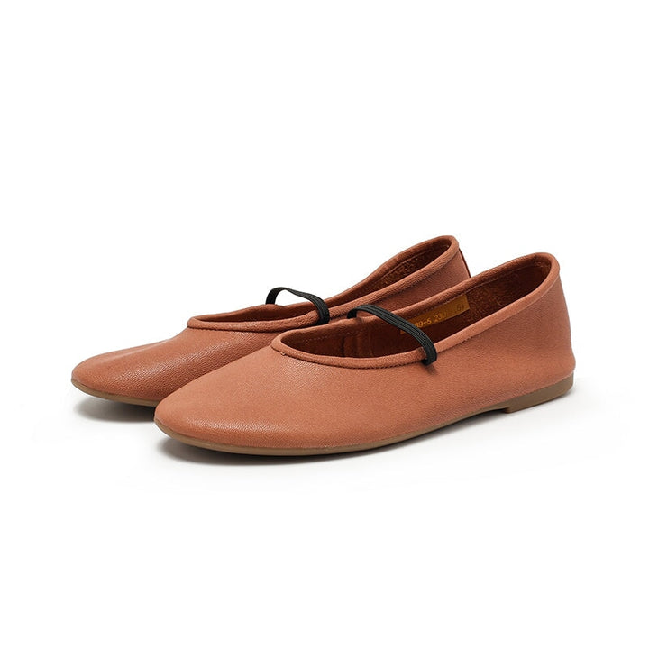 dwarves2235-4 Flats 5.5 Light Reddish Brown