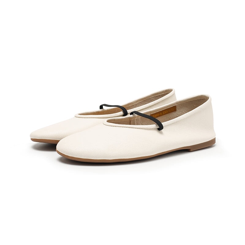 dwarves2235-9 Flats 5.5 White