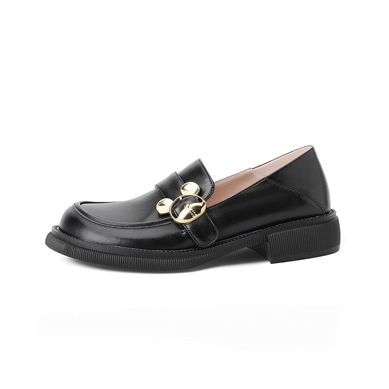 dwarves2249-1 Loafers 5 Black