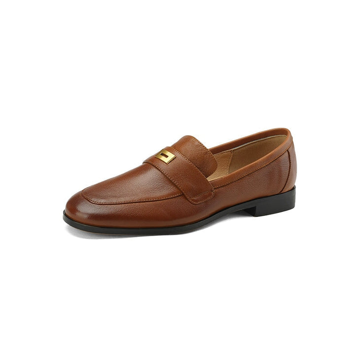 dwarves2260-1 Loafers 5 Khaki