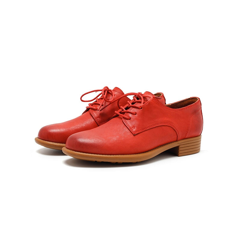 dwarves2274-3 Oxfords & Tie 5.5 Red