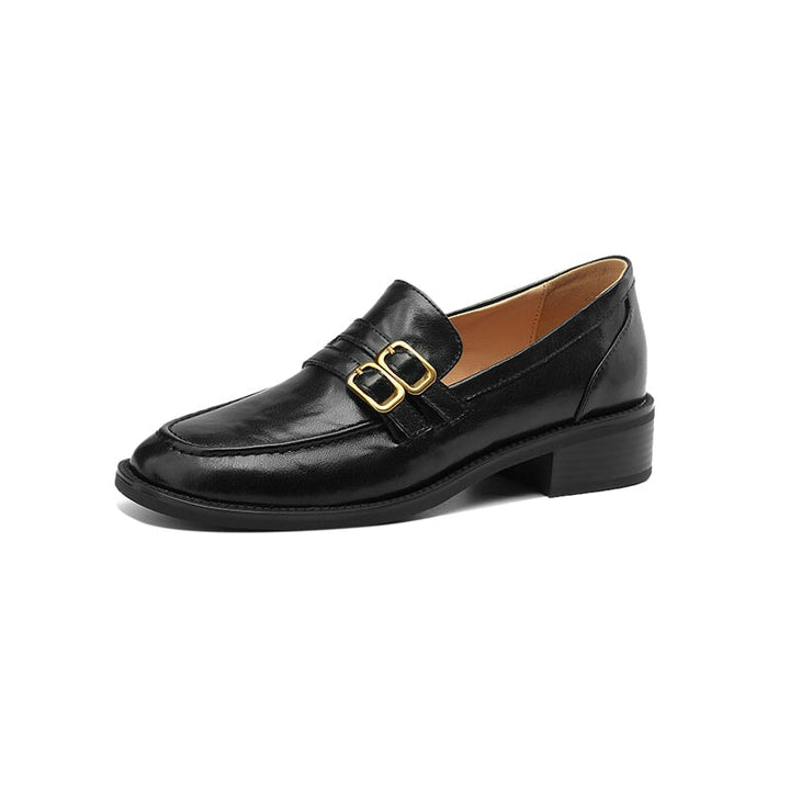 dwarves2307-1 Loafers 5 Black