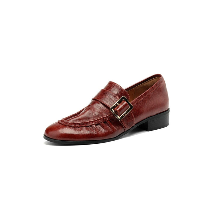 dwarves2321-30 Loafers 4.5 Wine Red