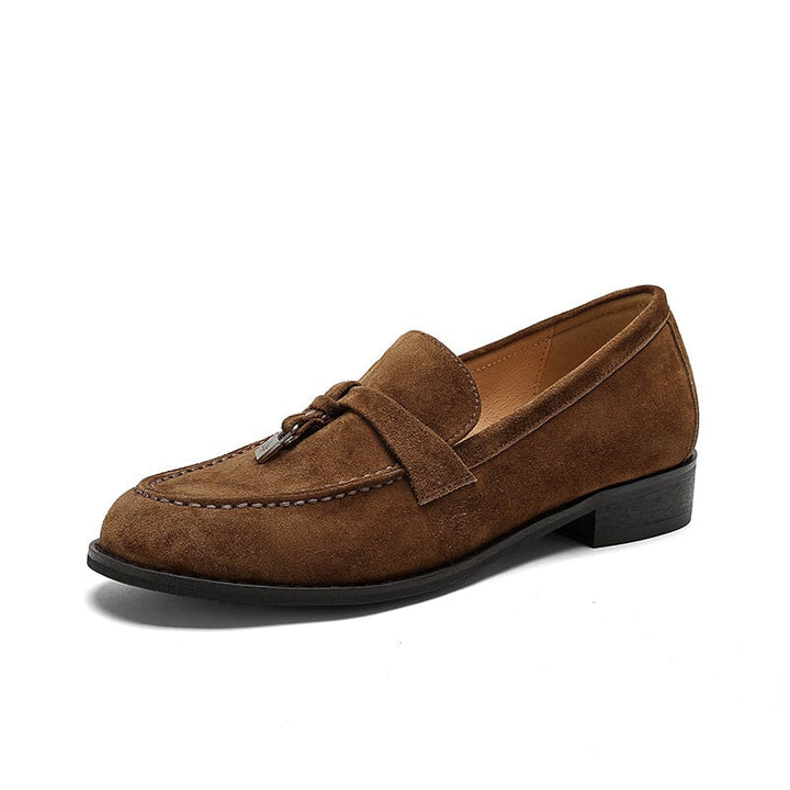 dwarves2324-1 Loafers 5 Khaki