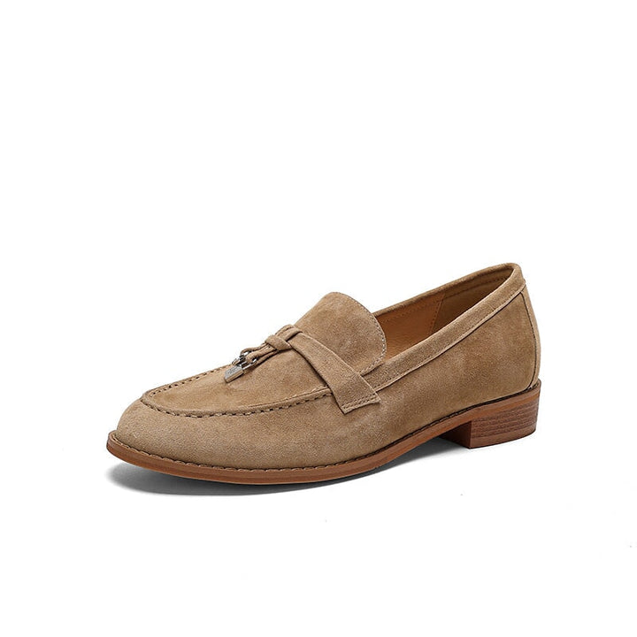 dwarves2324-2 Loafers 5 Apricot