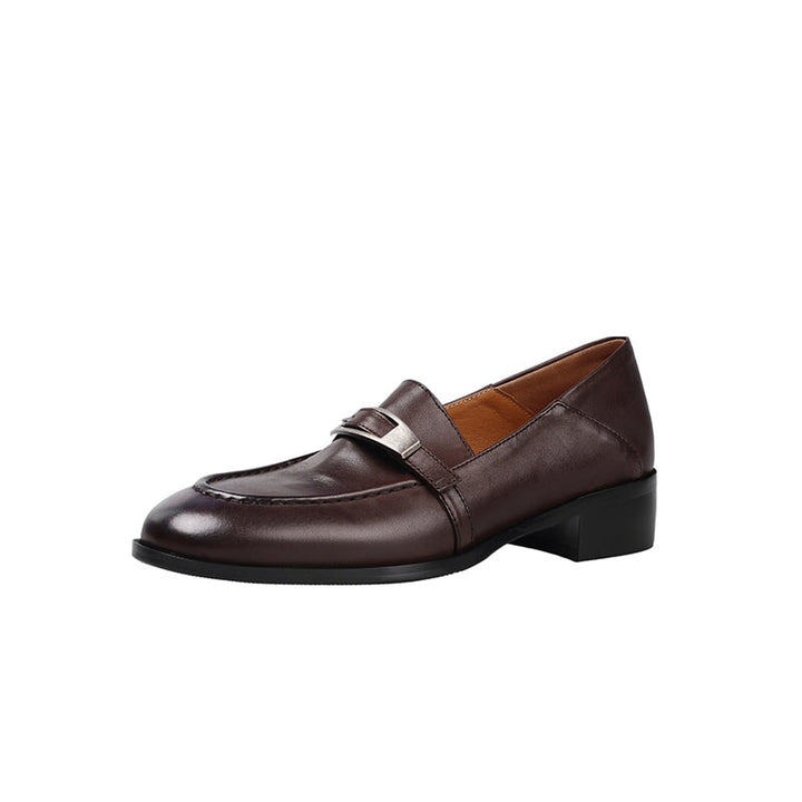 dwarves2326-1 Loafers 5 Brown