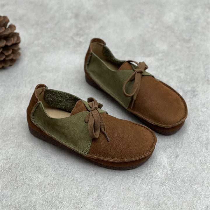 dwarves2348-2 Oxfords &amp; Tie 5.5 Coffee