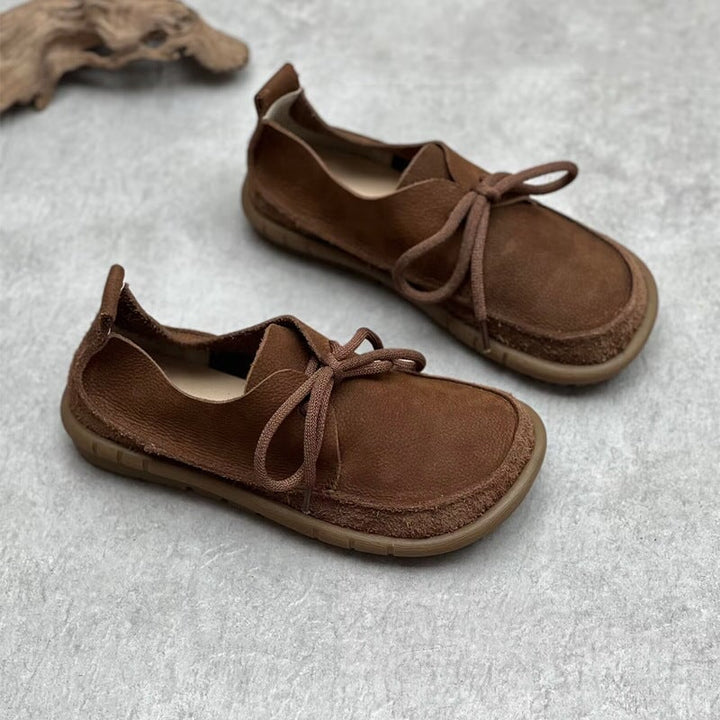 dwarves2350-15 Oxfords &amp; Tie 5.5 Coffee
